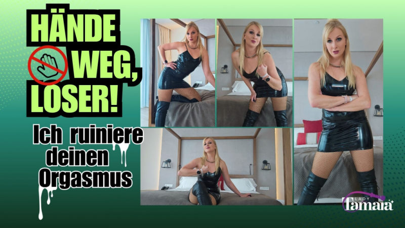Hände weg, Loser! Ich ruiniere deinen ****