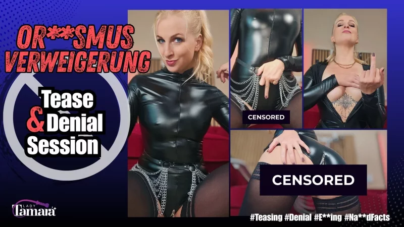 ****Verweigerung - Tease & Denial Session